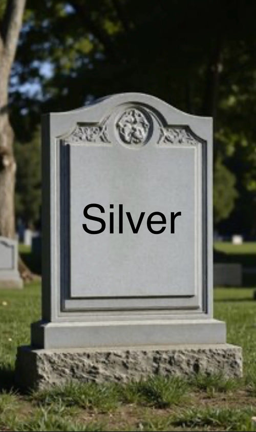 Silver-Grave Stone Cleaning